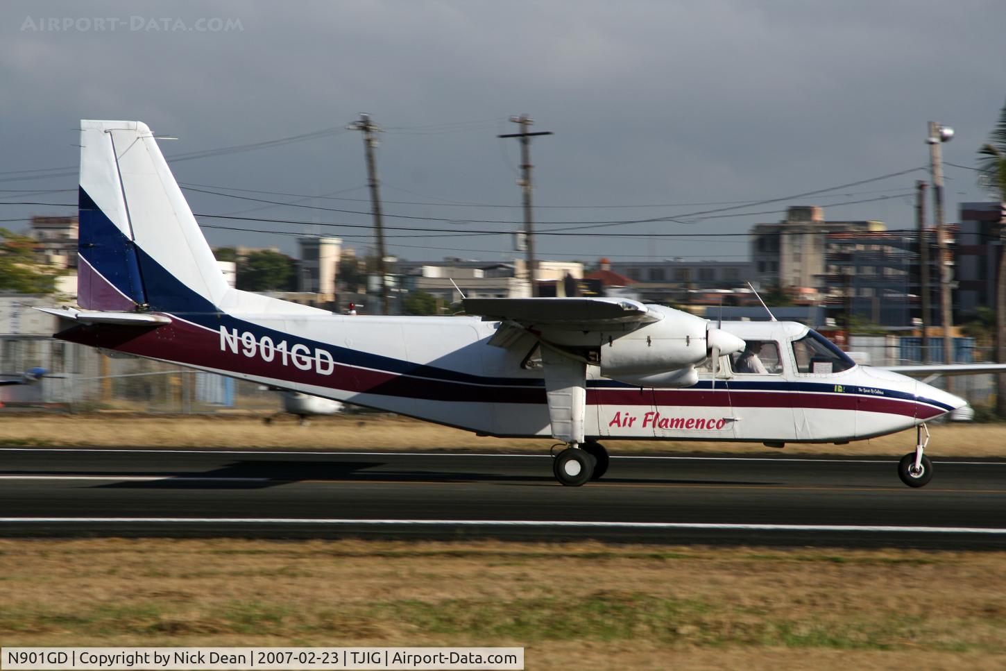 N901GD, 1977 Britten-Norman BN-2A-26 Islander C/N 855, /