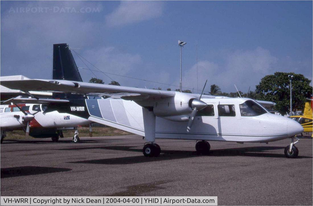 VH-WRR, 1978 Britten-Norman BN-2A-26 Islander C/N 882, /