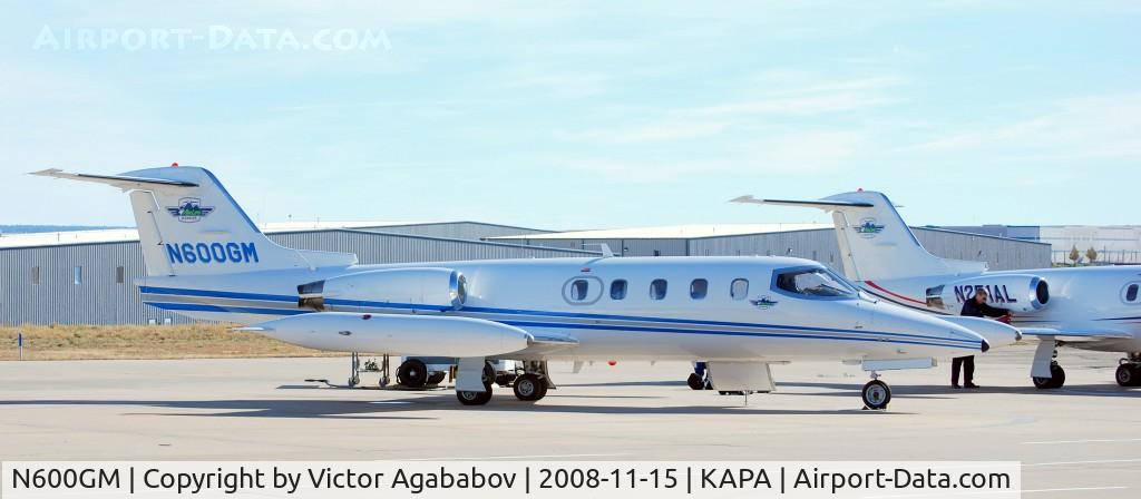 N600GM, 1981 Gates Learjet 25D C/N 290, At Centennial