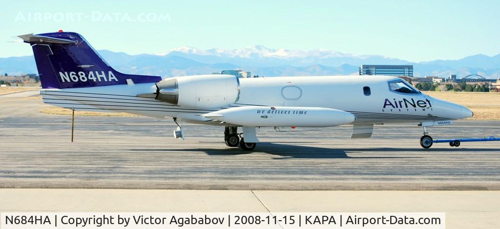 N684HA, 1977 Gates Learjet 35A C/N 35A-113, At Centennial