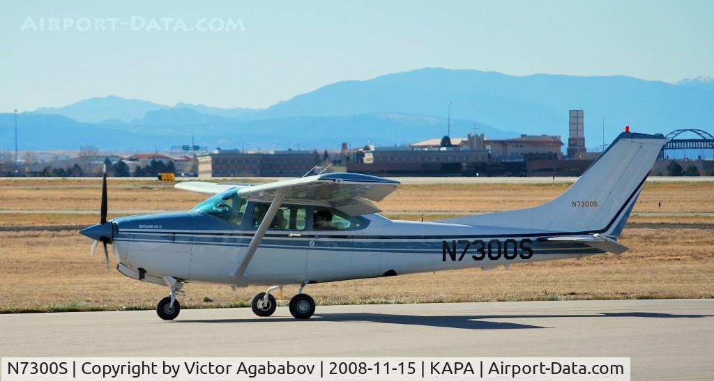 N7300S, 1981 Cessna TR182 Turbo Skylane RG C/N R18201702, At Centennial