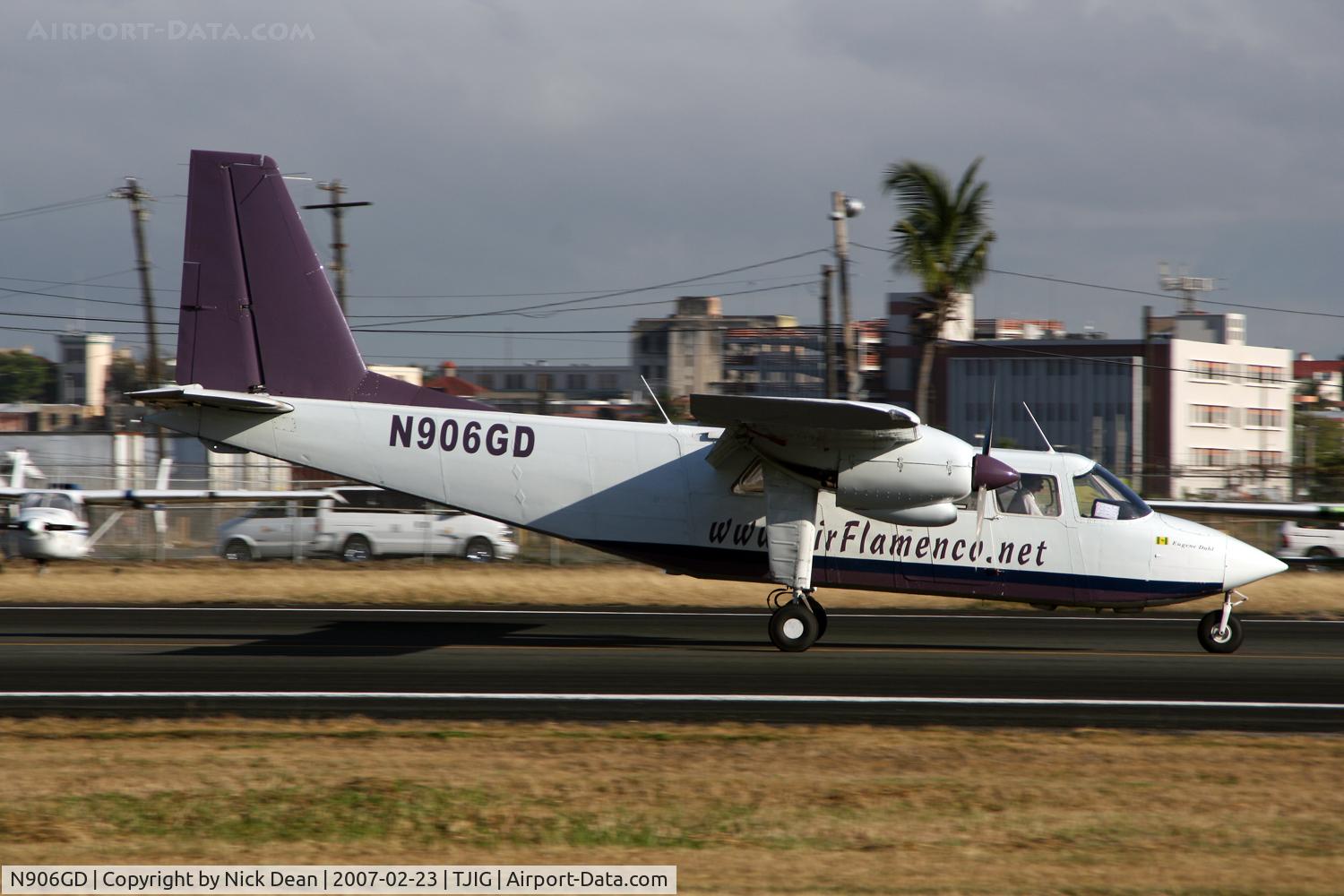 N906GD, 1984 Britten-Norman BN-2A-26 Islander C/N 3008, /
