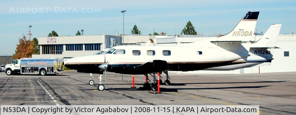 N53DA, 1981 Swearingen SA227-TT Merlin IIIC C/N TT-438, At Centennial