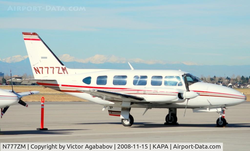 N777ZM, 1980 Piper PA-31-350 Chieftain C/N 31-8052193, At Centennial