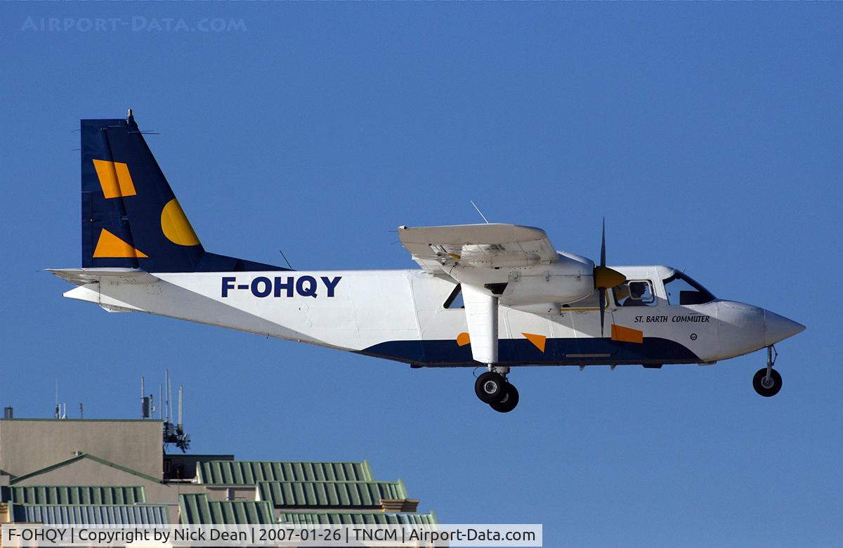 F-OHQY, 1991 Pilatus Britten-Norman BN-2A-20 Islander C/N 2251, /