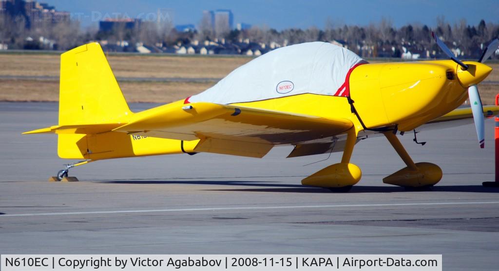 N610EC, 2003 Vans RV-8 C/N 81268, At Centennial