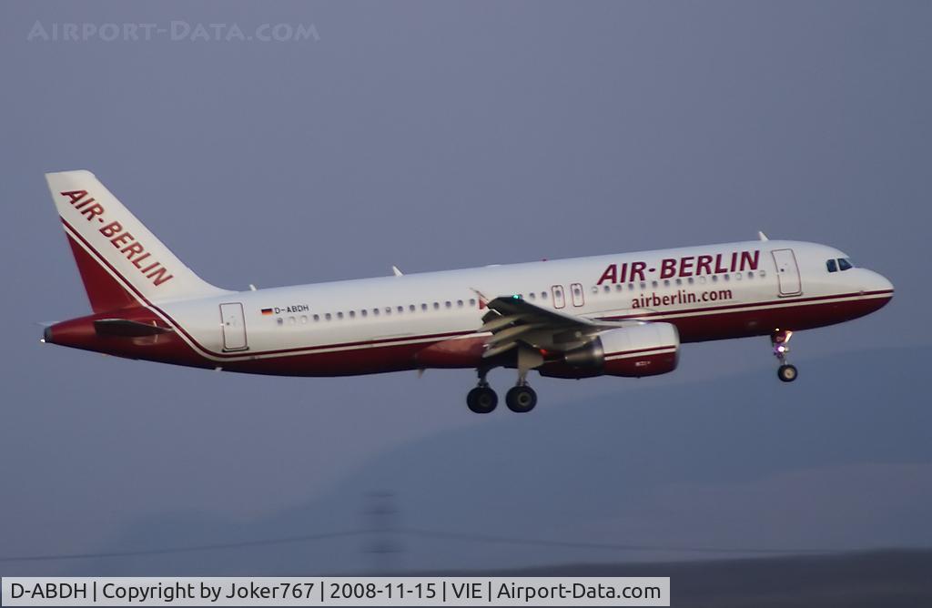 D-ABDH, 2006 Airbus A320-214 C/N 2846, Air Berlin Airbus A320-214