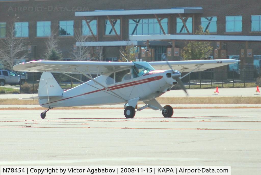N78454, 1947 Piper PA-12 Super Cruiser C/N 12-1964, At Centennial
