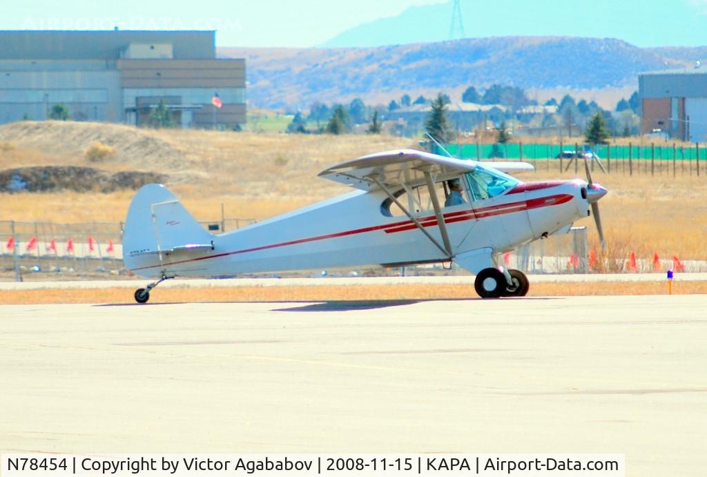 N78454, 1947 Piper PA-12 Super Cruiser C/N 12-1964, At Centennial