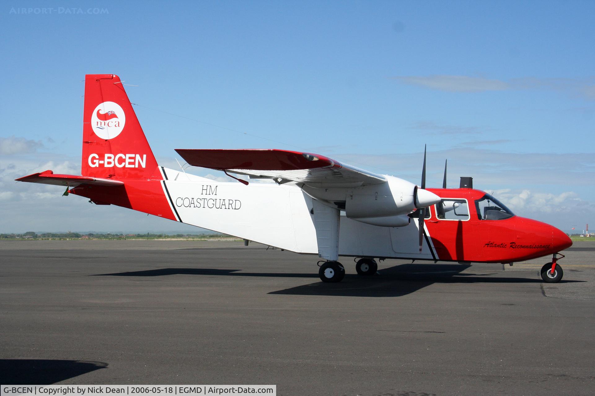 G-BCEN, 1974 Britten-Norman BN-2A-26 Islander C/N 403, /