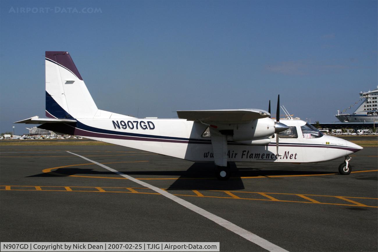 N907GD, 1973 Britten-Norman BN-2A-26 Islander C/N 340, /