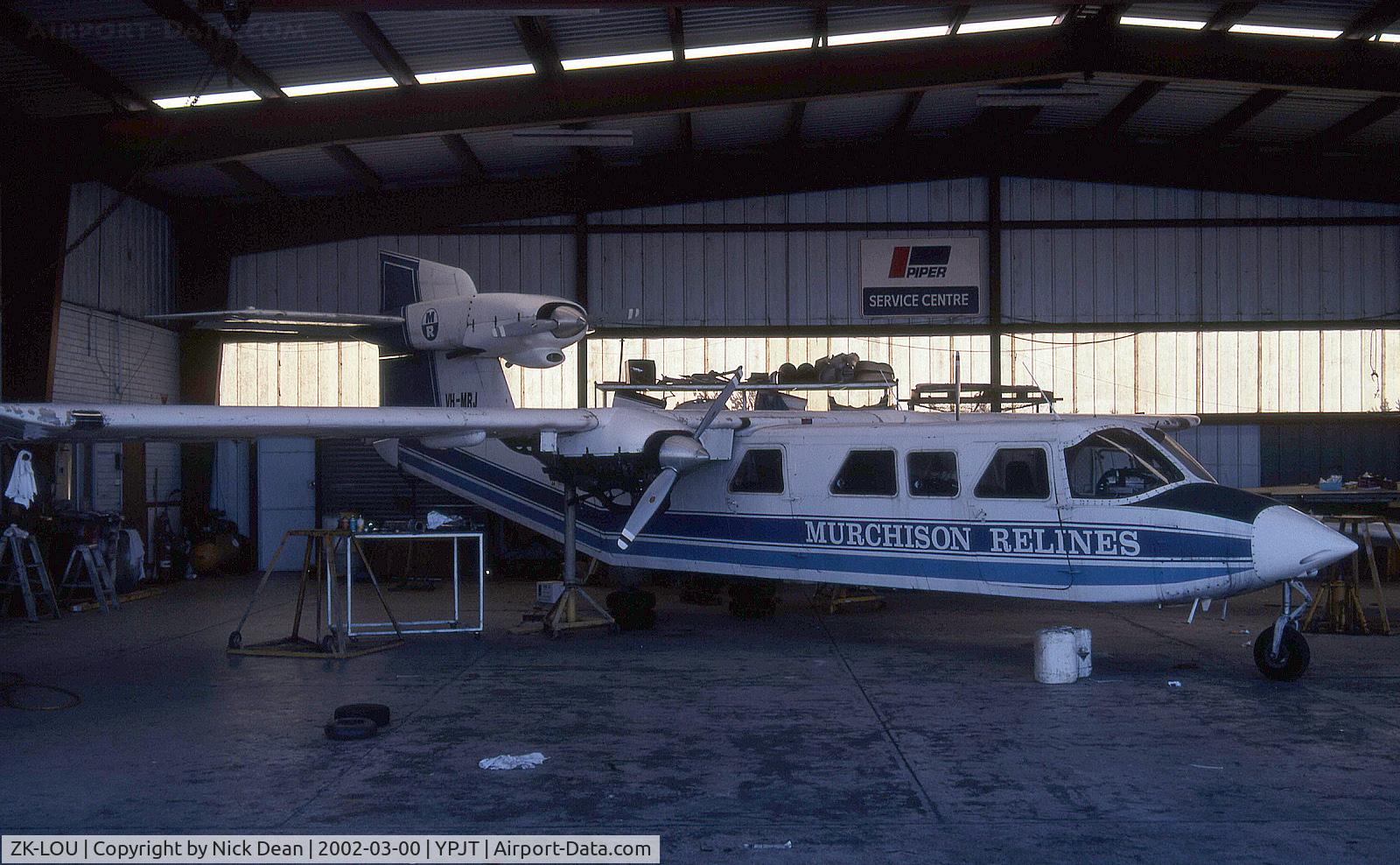ZK-LOU, 1972 Britten-Norman BN-2A Mk.III-2 Trislander C/N 322, Seen prior to being New Zealand registered as VH-MRJ