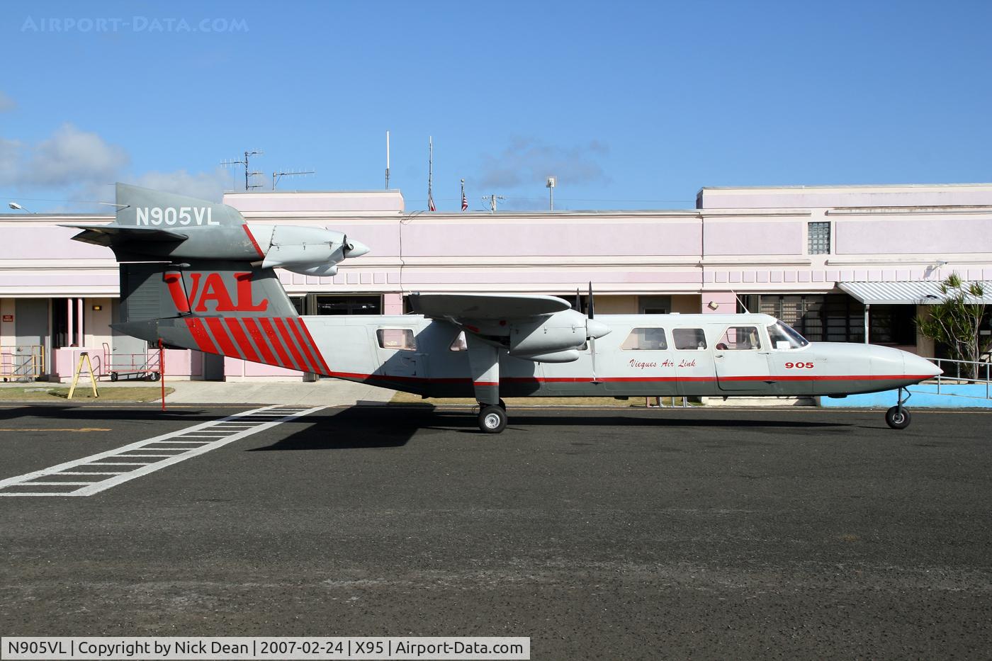 N905VL, 1982 Britten-Norman BN-2A Mk.III-2 Trislander C/N 1048, /