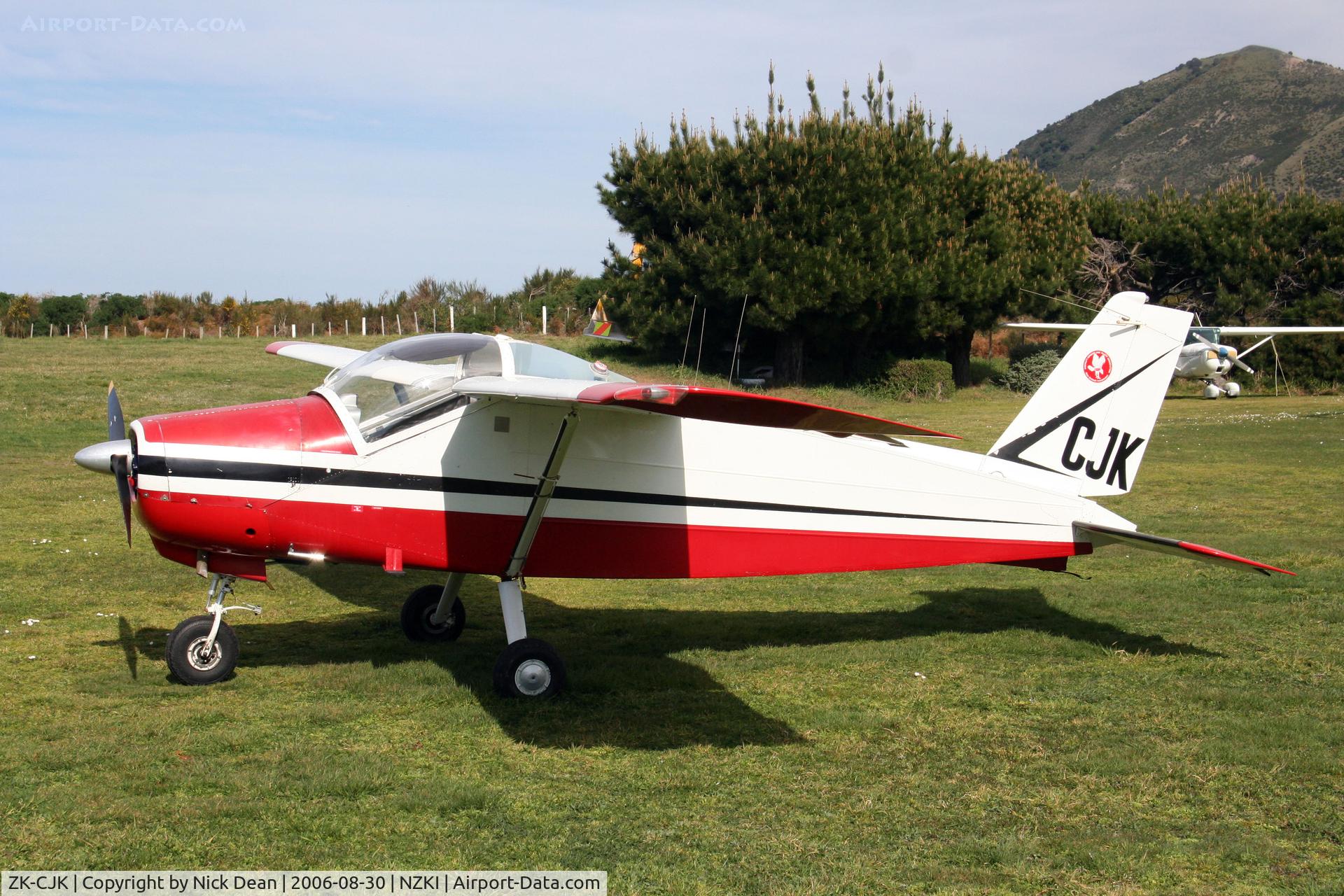 ZK-CJK, 1966 Bolkow Bo-208C Junior C/N 618, /