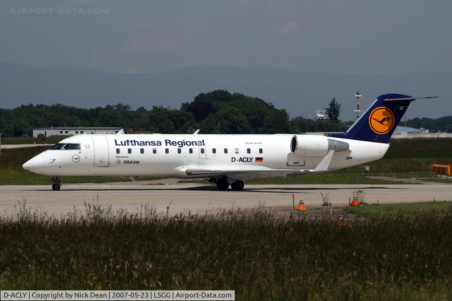 D-ACLY, 1996 Canadair CRJ-200LR (CL-600-2B19) C/N 7119, /