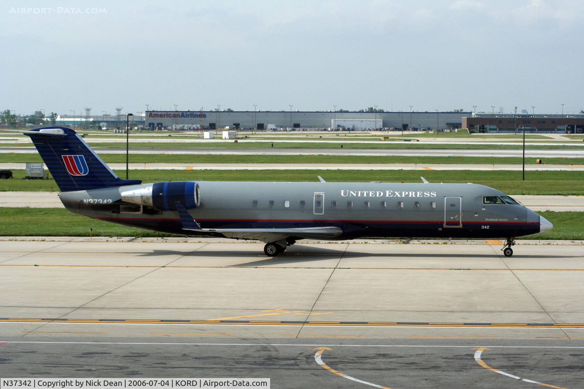 N37342, 1999 Bombardier CRJ-200LR (CL-600-2B19) C/N 7342, /