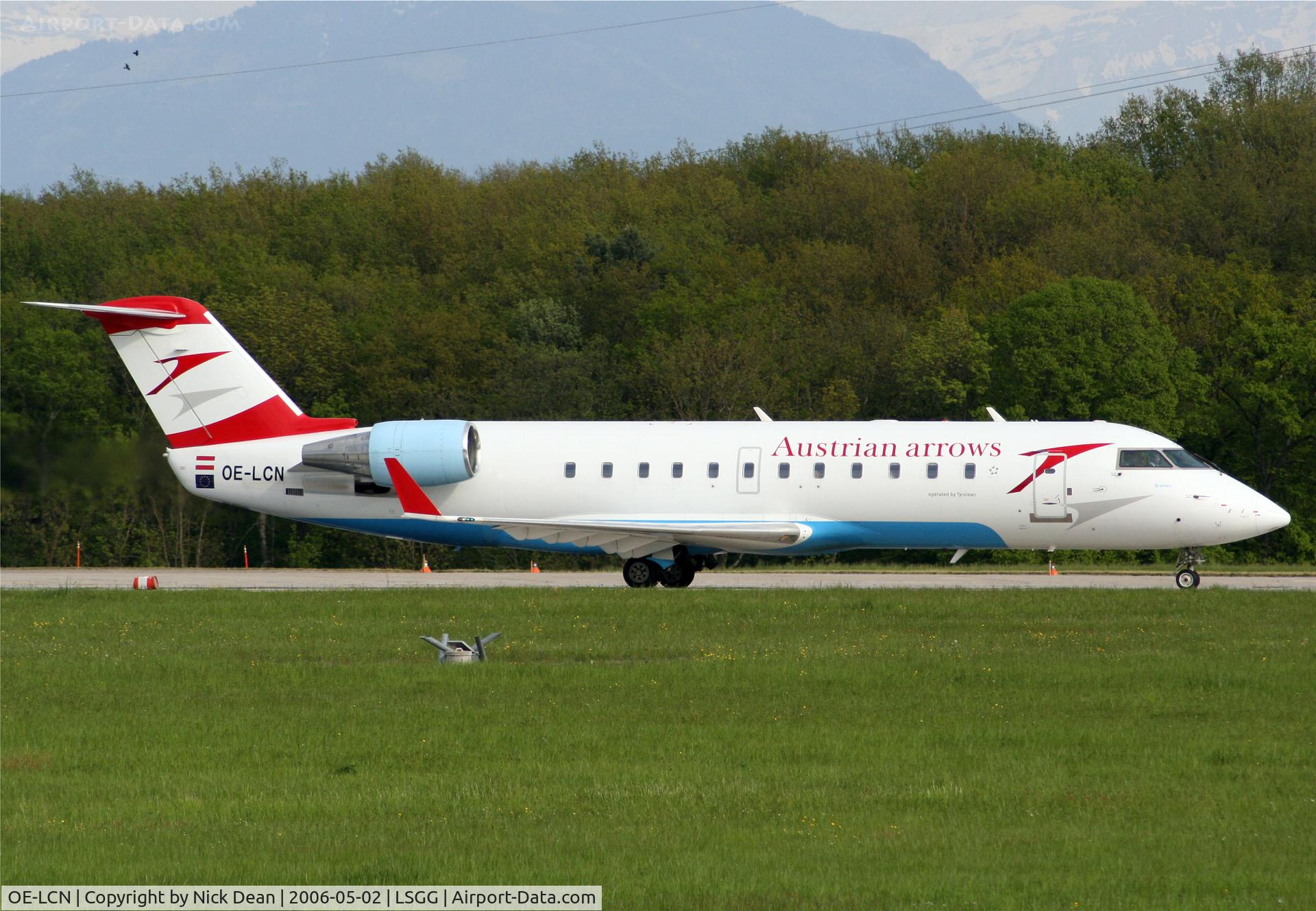 OE-LCN, 2000 Canadair CRJ-200LR (CL-600-2B19) C/N 7365, /