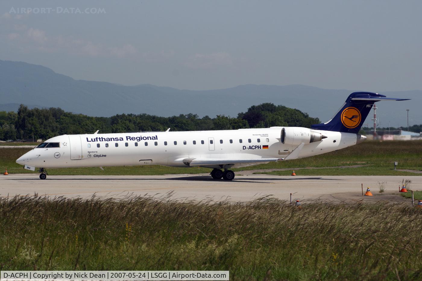 D-ACPH, 2002 Canadair CRJ-701ER (CL-600-2C10) Regional Jet C/N 10043, /
