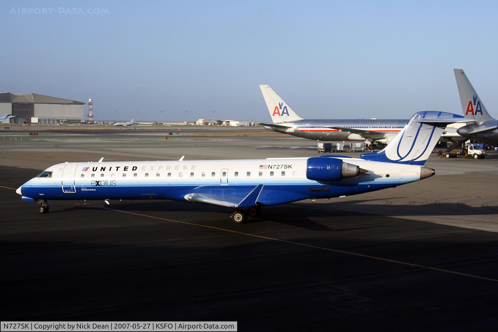N727SK, 2005 Bombardier CRJ-701ER (CL-600-2C10) Regional Jet C/N 10191, /