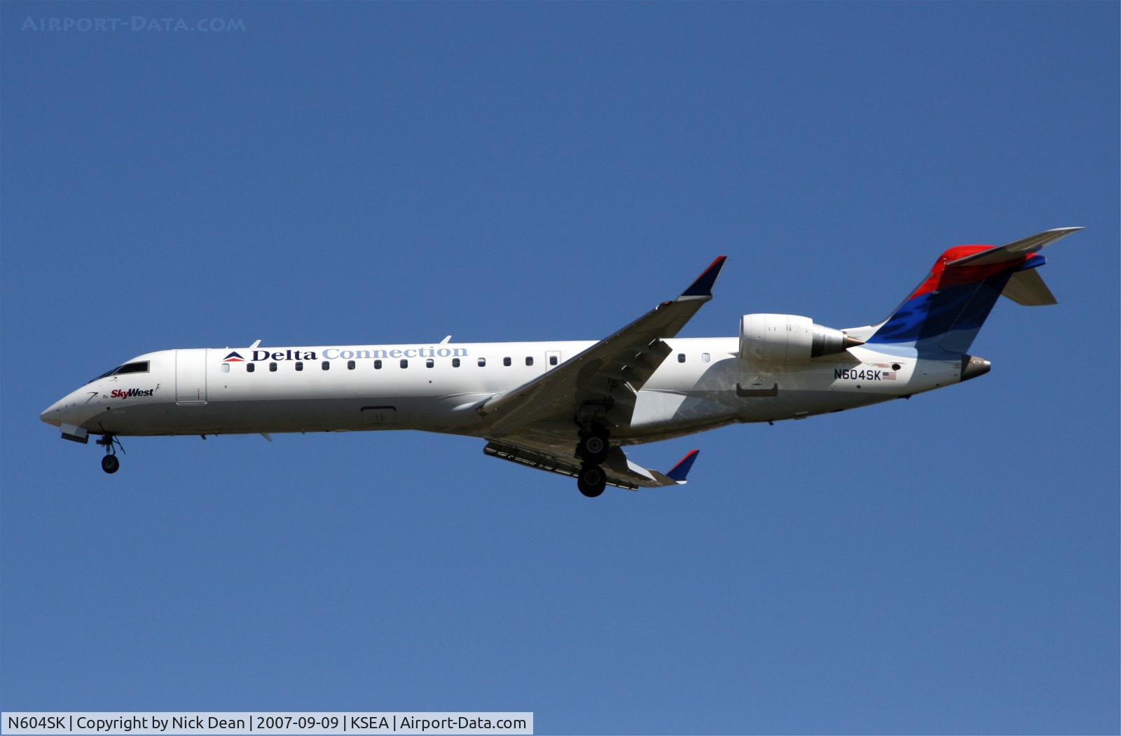 N604SK, 2006 Bombardier CRJ-702 (CL-600-2C10) Regional Jet C/N 10249, /