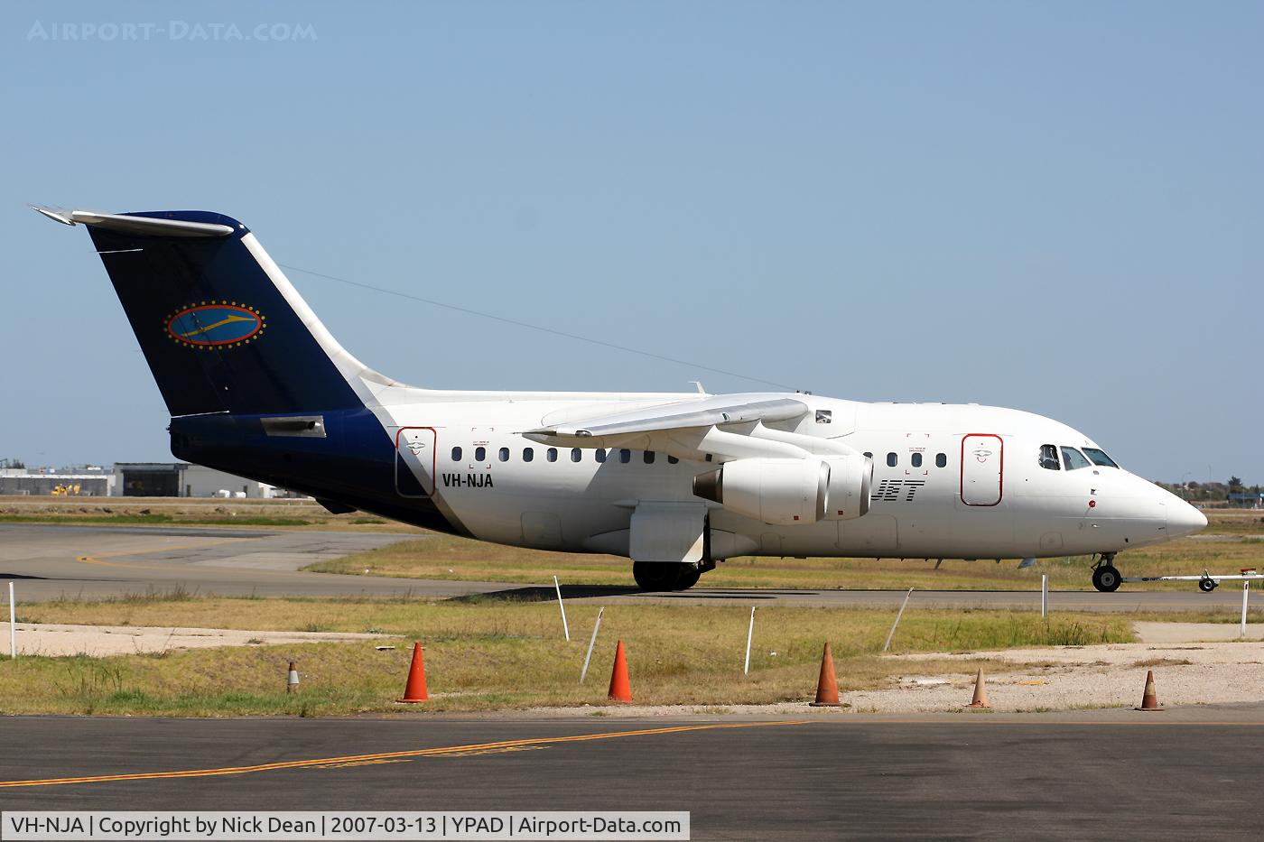 VH-NJA, 1982 British Aerospace BAe.146-100 C/N E1004, /
