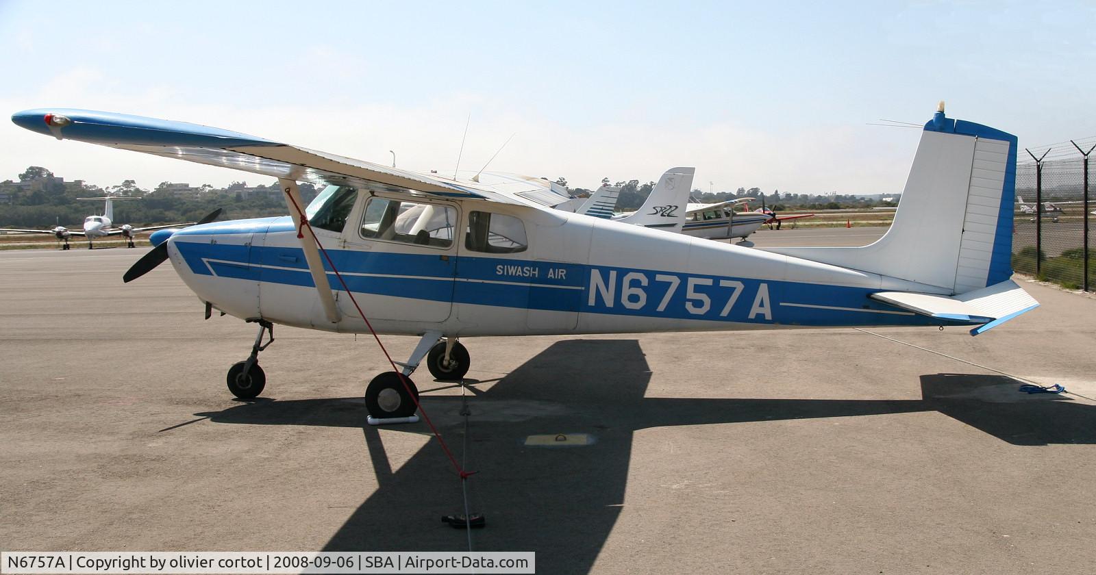 N6757A, 1956 Cessna 172 C/N 28857, under the sun of california...