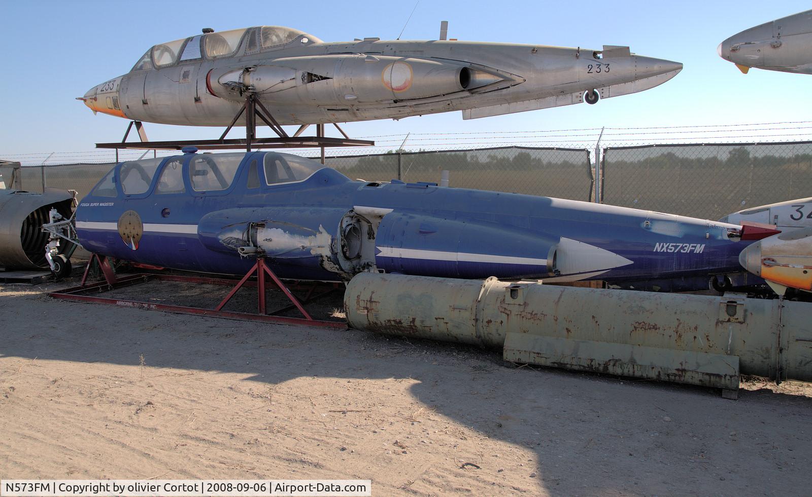 N573FM, Fouga CM-170 Magister C/N 573, Estrella Warbird mmuseum, California