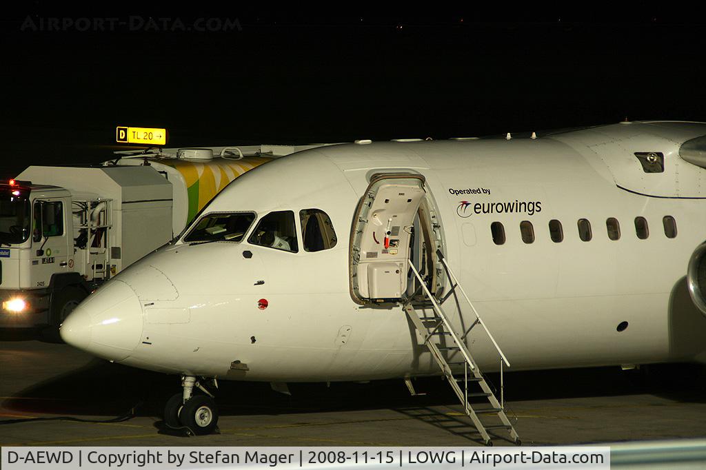 D-AEWD, 1987 British Aerospace BAe.146-200 C/N E2069, Eurowings / Lufthansa
