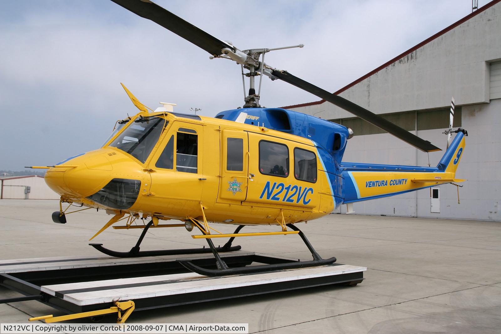 N212VC, 1975 Bell 212 C/N 30693, taken at camarillo, CA