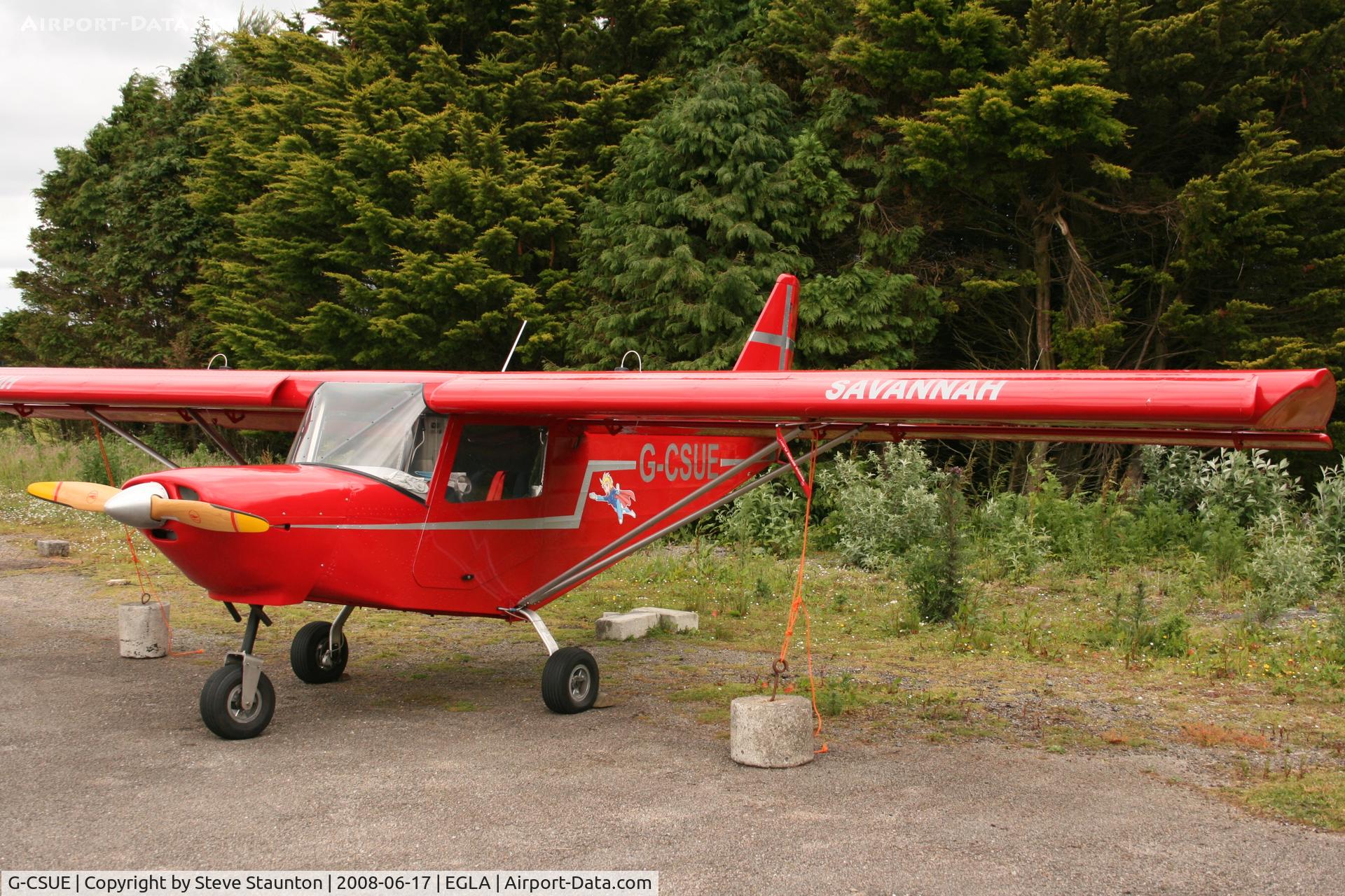 G-CSUE, 2006 ICP MXP-740 Savannah Jabiru(5) C/N BMAA/HB/517, Taken at Bodmin Airfield, June 2008.