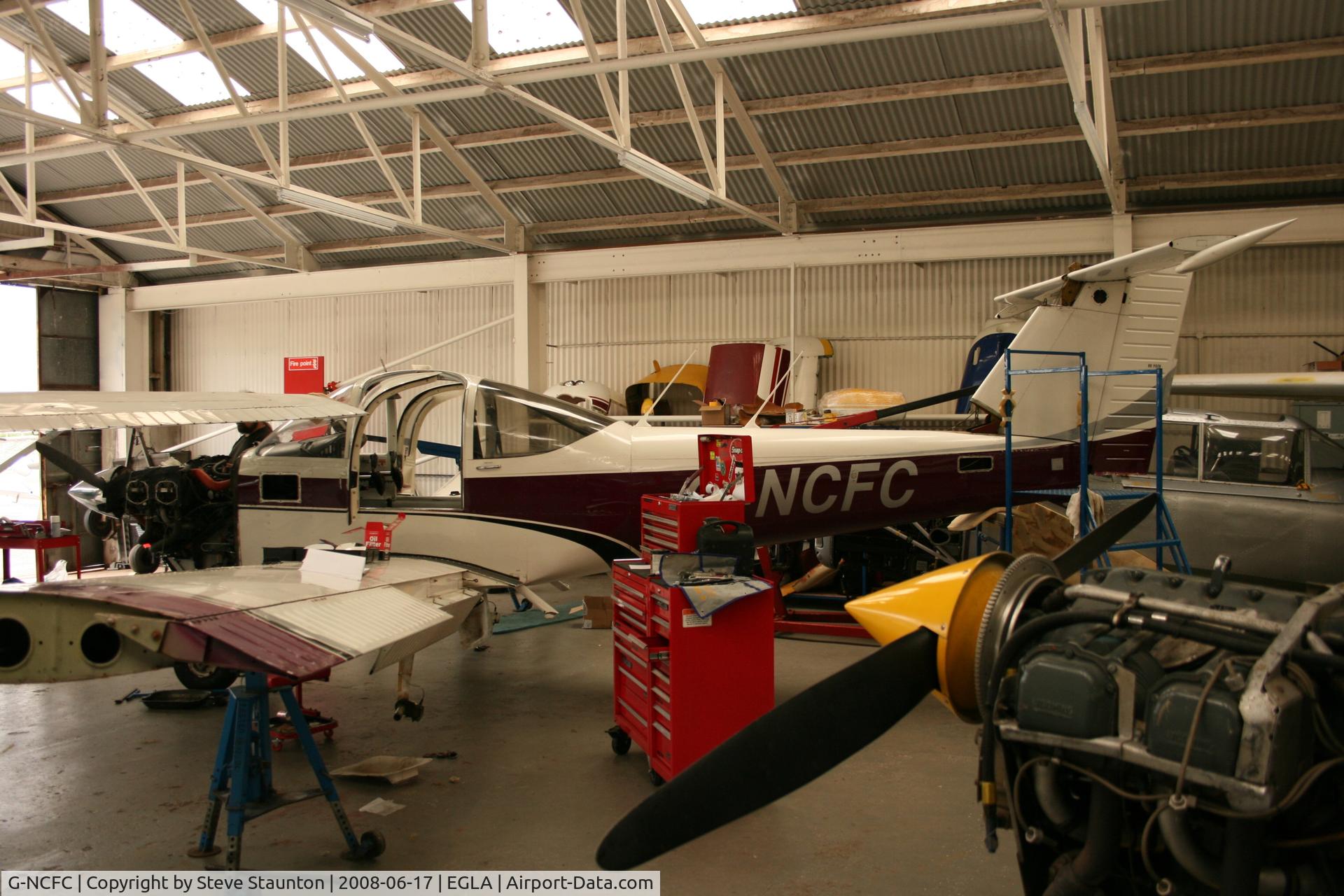 G-NCFC, 1981 Piper PA-38-112 Tomahawk Tomahawk C/N 38-81A0107, Taken at Bodmin Airfield, June 2008.
