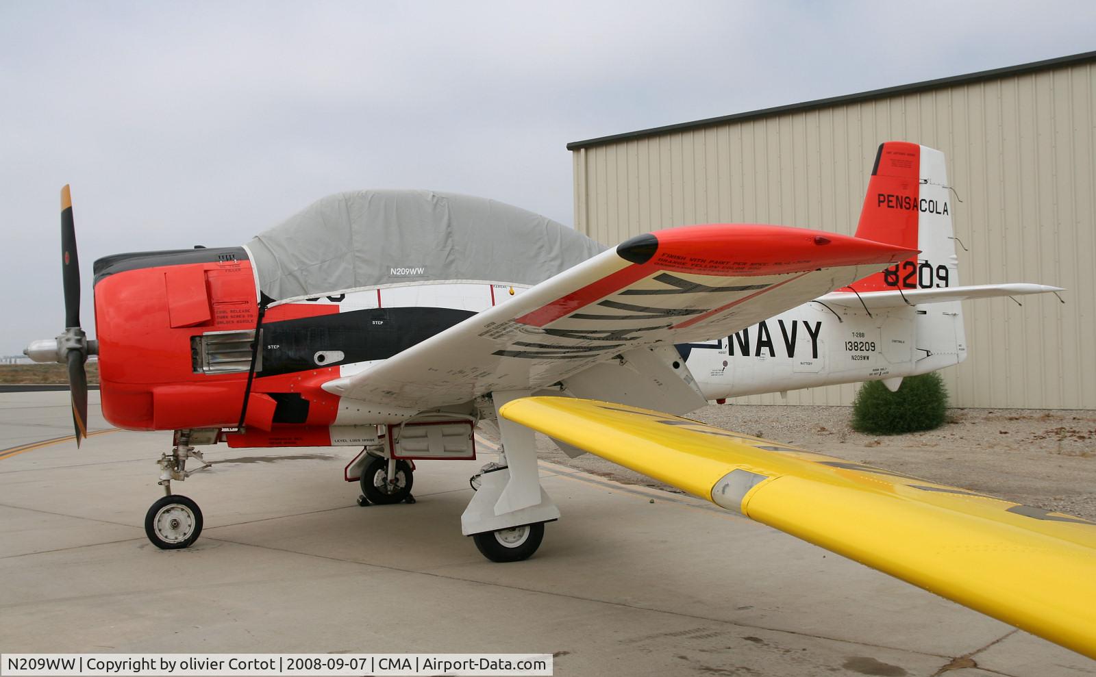 N209WW, 1954 North American T-28B Trojan C/N 200-280 (138209), for sale ?