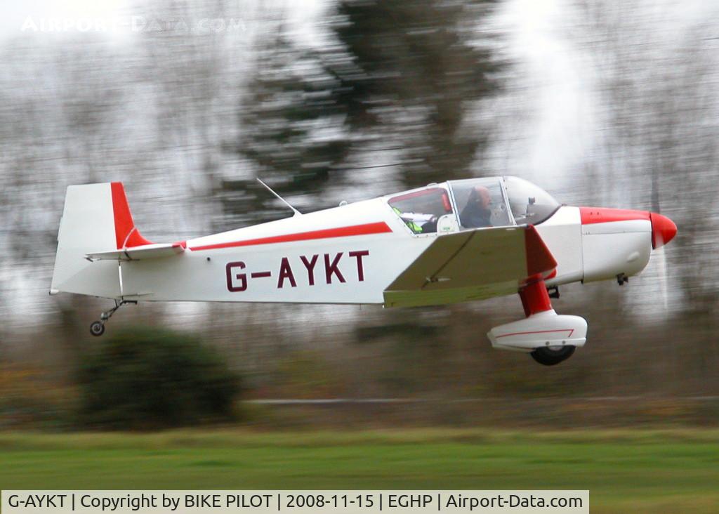 G-AYKT, 1957 SAN Jodel D-117 C/N 507, RESIDENT JODEL