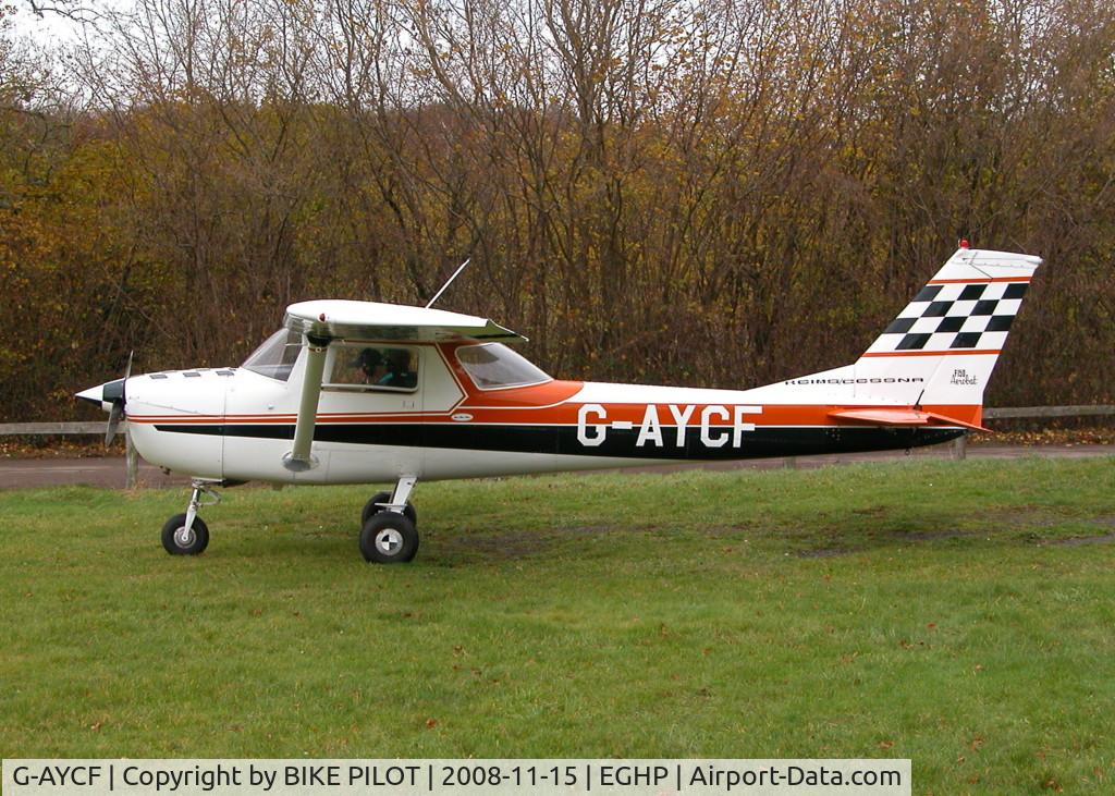 G-AYCF, 1970 Reims FA150K Aerobat C/N 0055, RESIDENT A/C