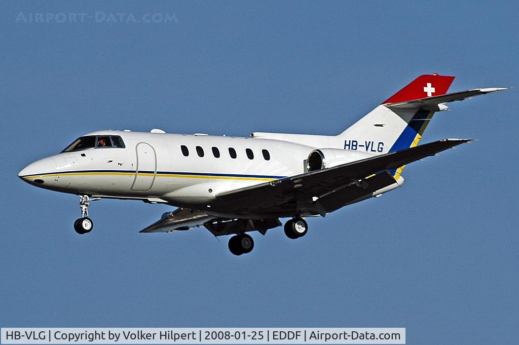 HB-VLG, Raytheon Hawker 800A C/N 258265, Bosch Industries
