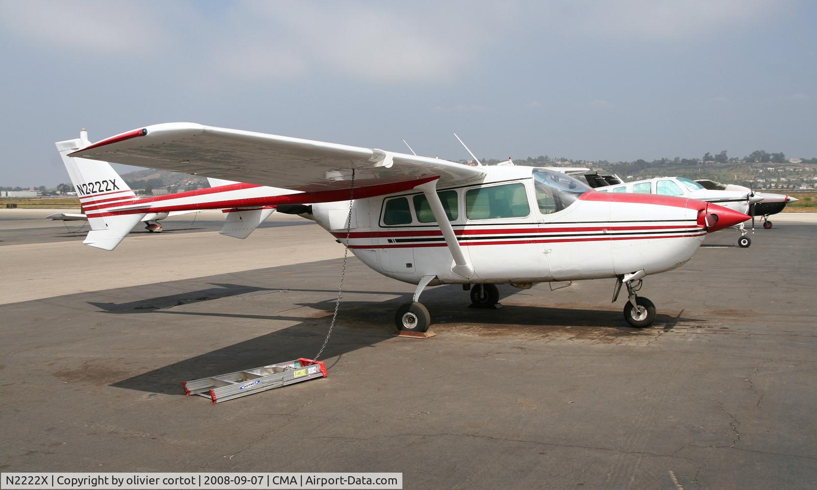 N2222X, 1965 Cessna 337 Super Skymaster C/N 337-0122, under the sun of california...