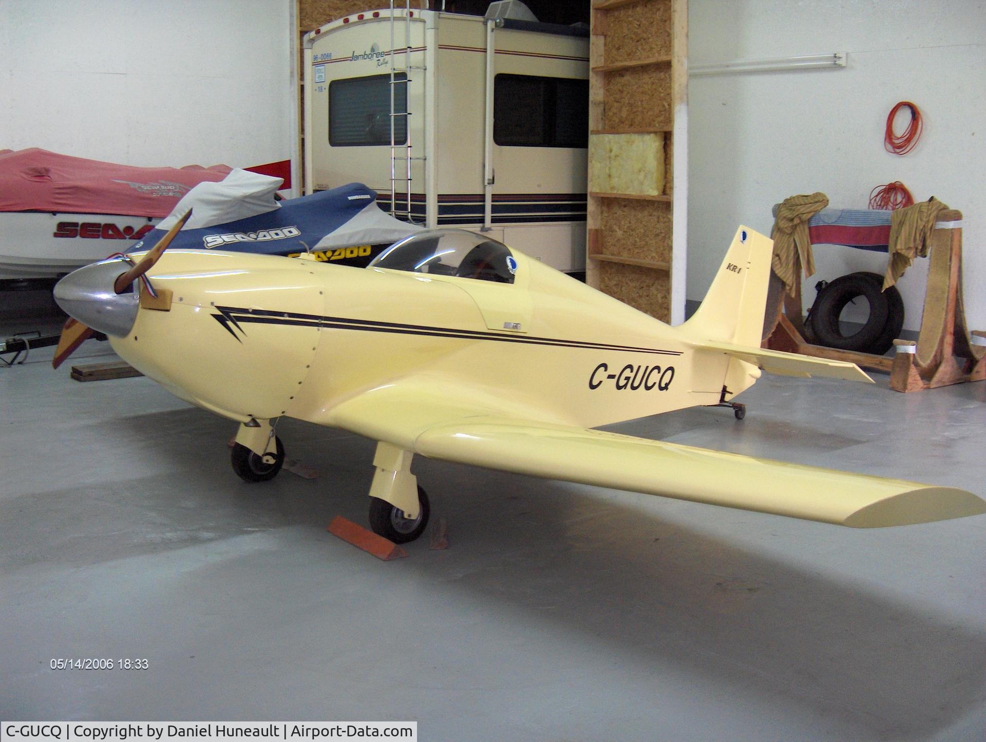 C-GUCQ, 1977 Rand Robinson KR-1 C/N 0101, C-GUCQ