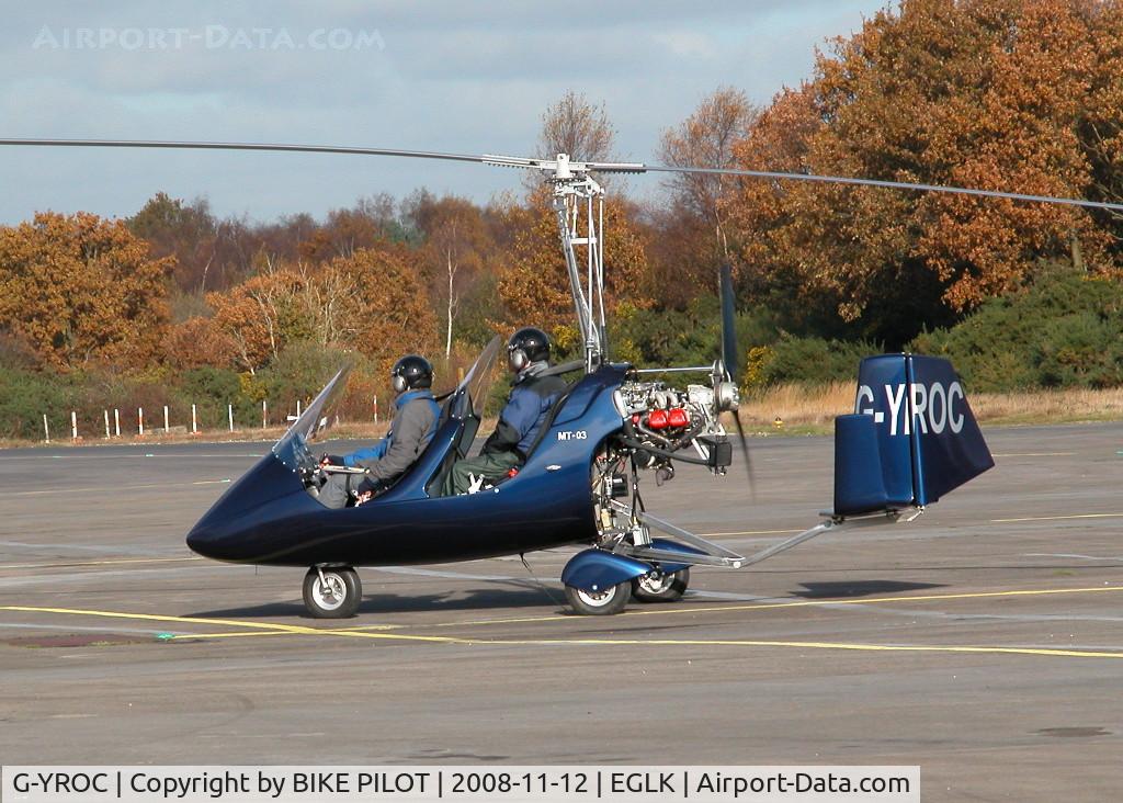G-YROC, 2008 Rotorsport UK MT-03 C/N RSUK/MT-03/O44, ABOUT TO DEPART FOR LOCAL FLIGHT
