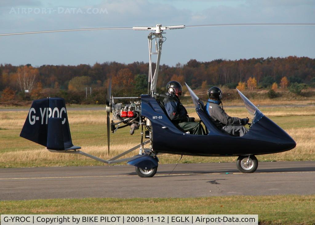 G-YROC, 2008 Rotorsport UK MT-03 C/N RSUK/MT-03/O44, RETURNING FROM LOCAL FLIGHT