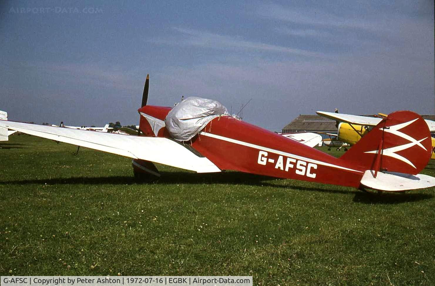 G-AFSC, 1939 Tipsy Trainer 1 C/N 11, PFA Rally 1972