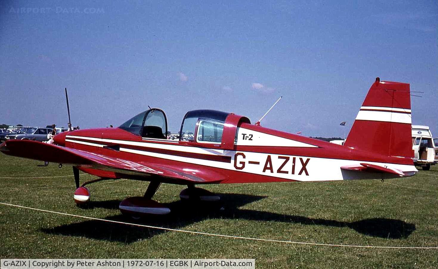G-AZIX, 1971 American Aviation AA-1A Trainer C/N AA1A-0302, PFA Rally 1972