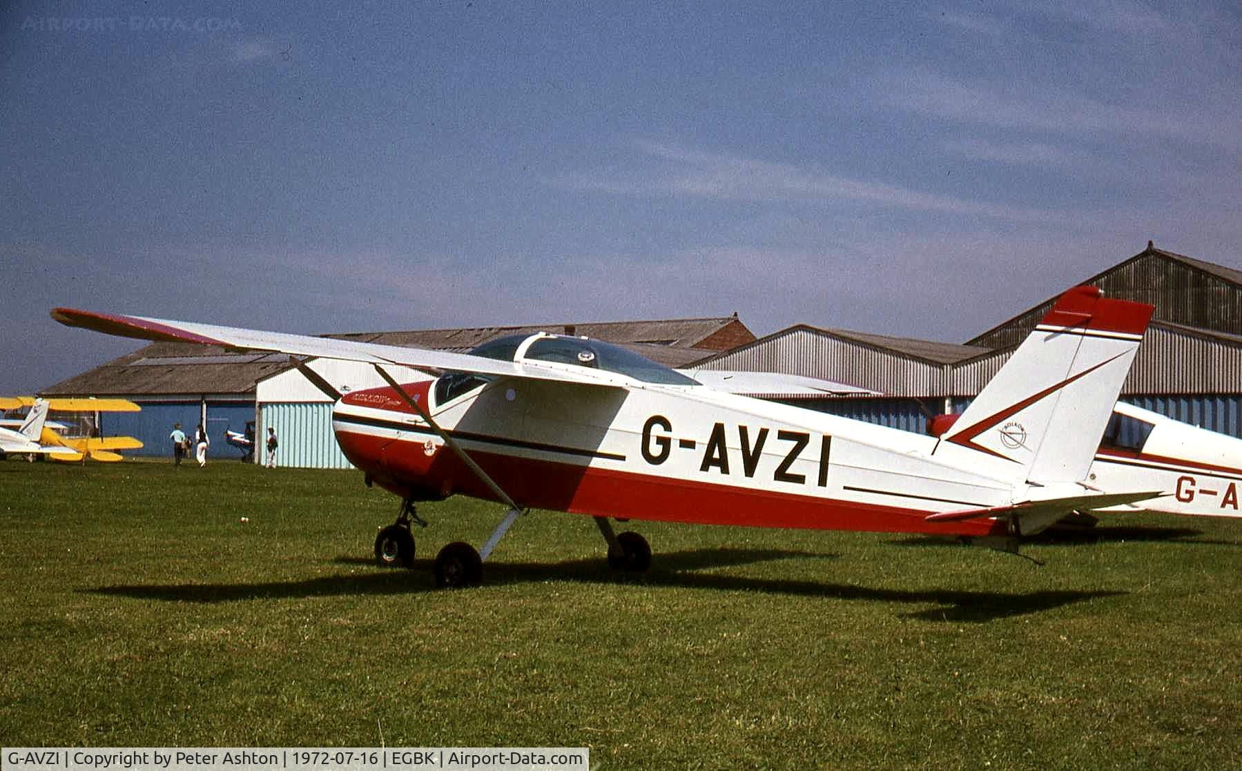 G-AVZI, 1967 Bolkow Bo-208C Junior C/N 673, PFA Rally 1972