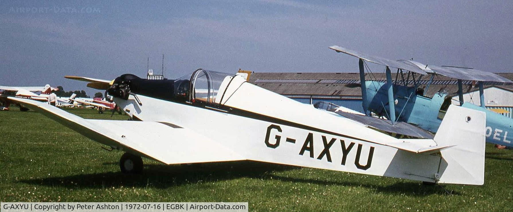 G-AXYU, 1971 Jodel D-9 Bebe C/N 547, PFA Rally 1972