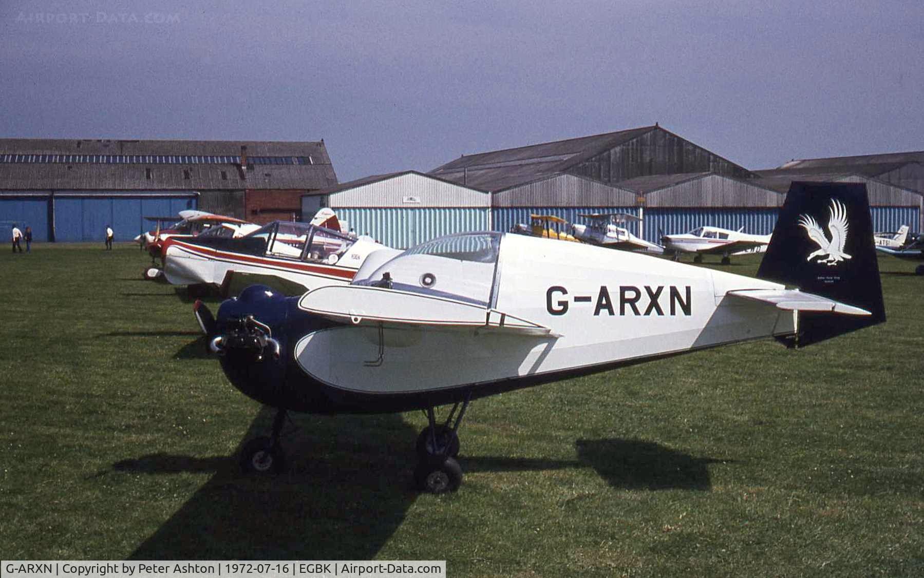 G-ARXN, 1962 Tipsy T-66 Nipper 2 C/N 77, PFA Rally 1972
