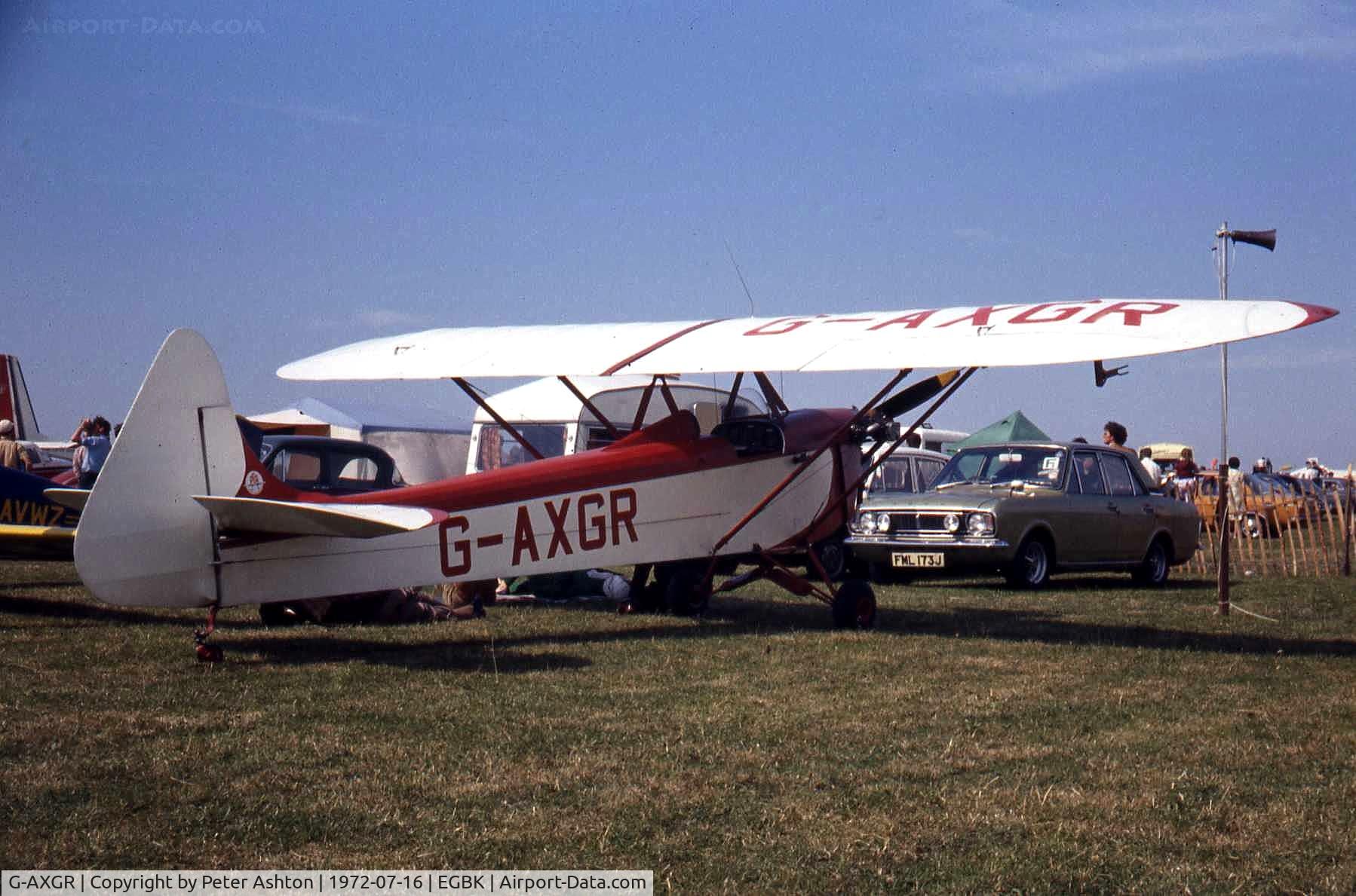 G-AXGR, 1969 Luton LA4A Minor C/N PAL 1125, PFA Rally 1972