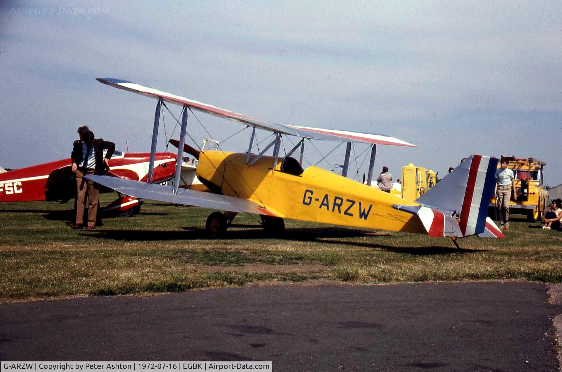 G-ARZW, 1962 Currie Wot C/N 1, PFA Rally 1972