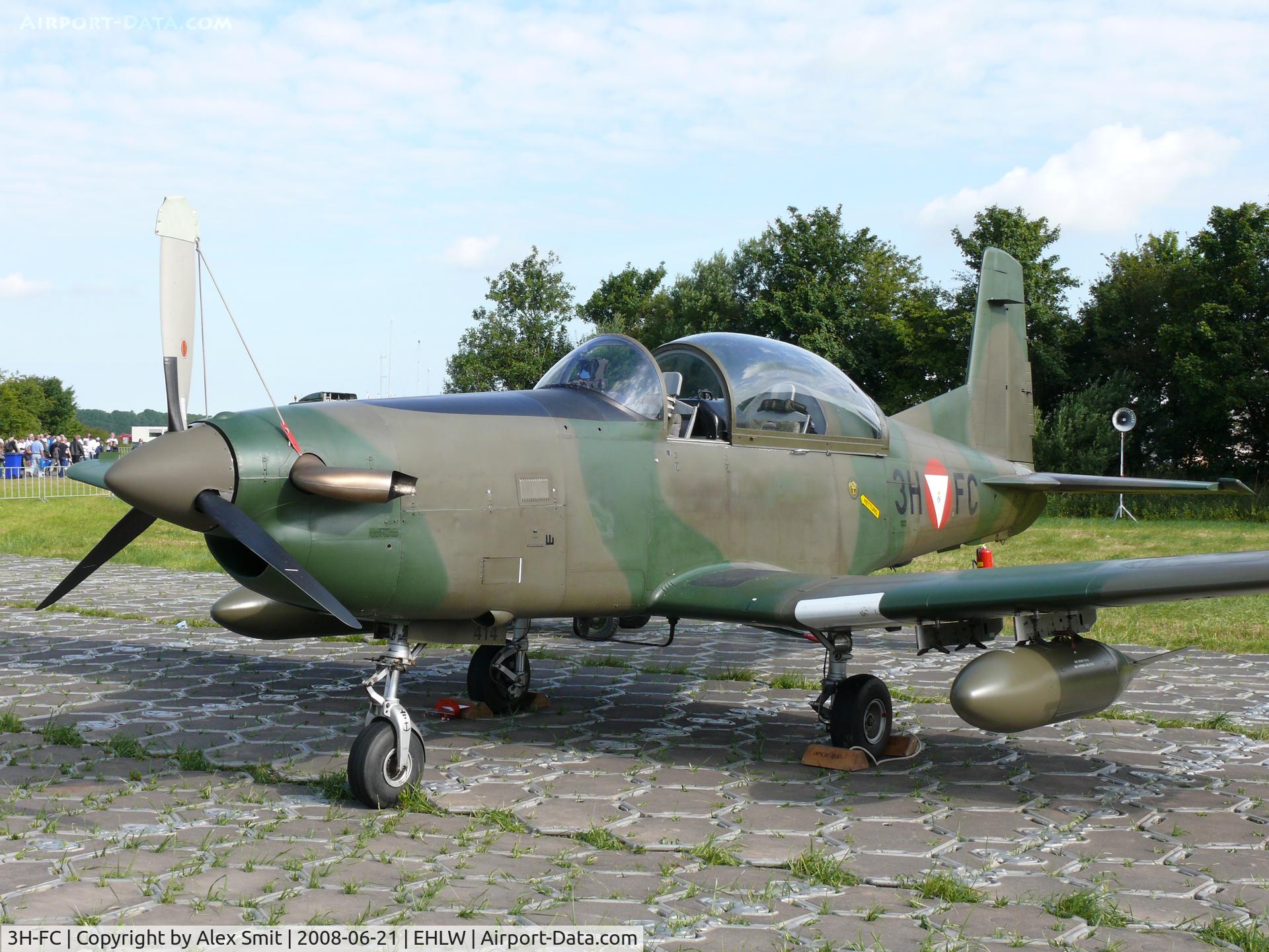 3H-FC, Pilatus PC-7 Turbo Trainer C/N 414, Pilatus PC-7 3H-FC
