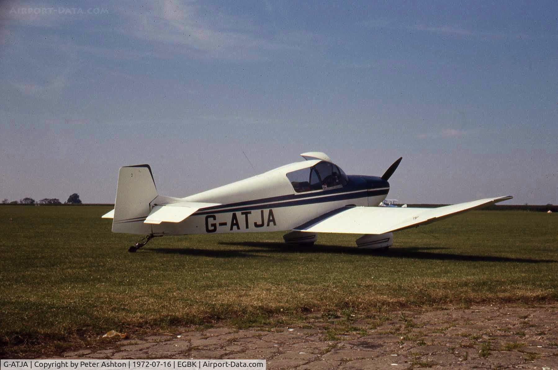 G-ATJA, 1962 SAN Jodel DR.1050 Ambassadeur C/N 378, PFA Rally 1972