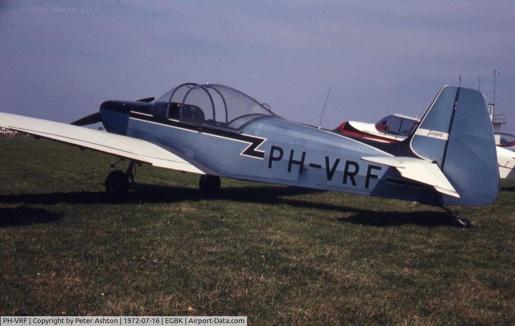 PH-VRF, 1966 Scintex CP-1330 Super Emeraude C/N 941, PFA Rally 1972