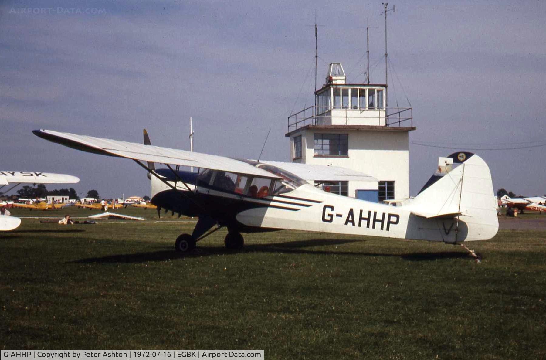 G-AHHP, 1946 Auster J-1N Alpha C/N 2019, PFA Rally 1972
